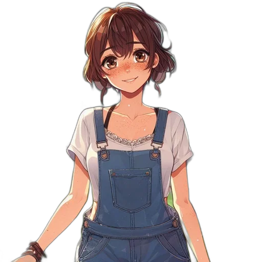 staff, dress, weapon, face transparent PNG cut-out