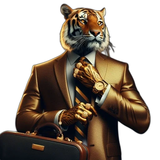 animal, concept art, 3d render, photorealistic transparent PNG cut-out
