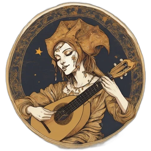 jewelry, staff, crown, fantasy art transparent PNG cut-out