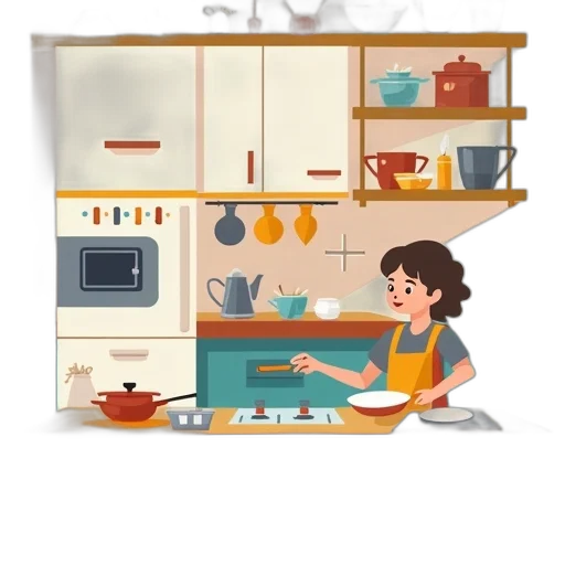 food, concept art, 3d render, pixel art transparent PNG cut-out