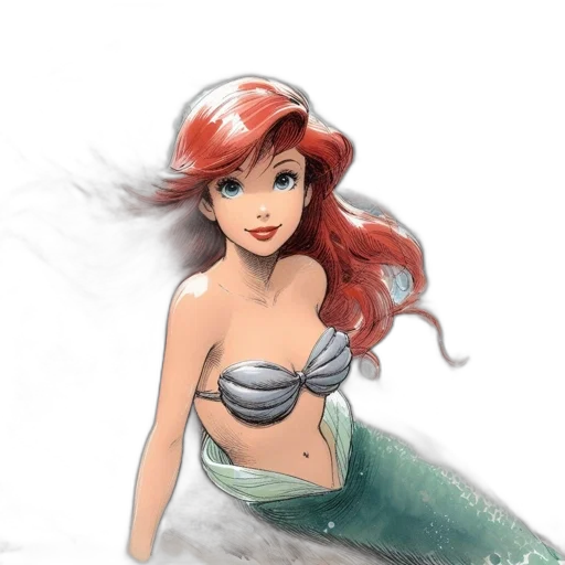 dress, fantasy art, watercolor, cartoon transparent PNG cut-out