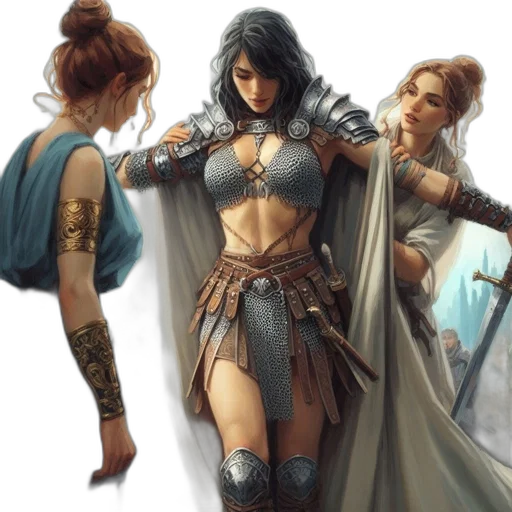 sword, fantasy art, concept art, comic book art transparent PNG cut-out