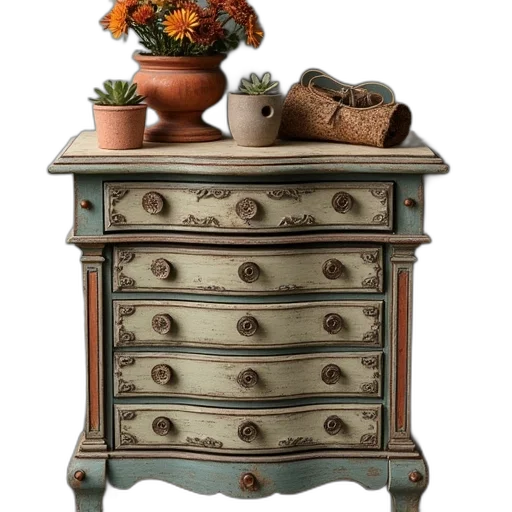 furniture, photorealistic, 3d render, earth tones transparent PNG cut-out