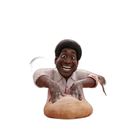 hair, staff, food, creature transparent PNG cut-out