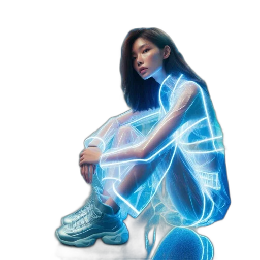 shoes, dress, jacket, concept art transparent PNG cut-out