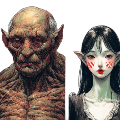mask, concept art, fantasy art, comic book art transparent PNG cut-out