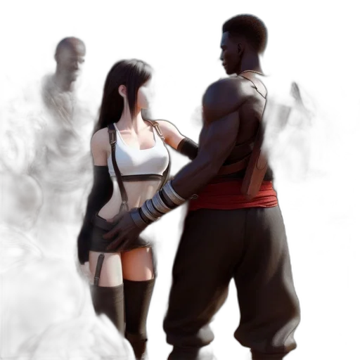 concept art, fantasy art, comic book art, anime transparent PNG cut-out
