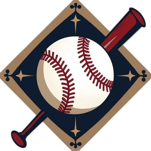 logo, game, baseball transparent PNG cut-out