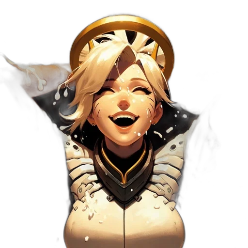 face, mask, staff, crown transparent PNG cut-out