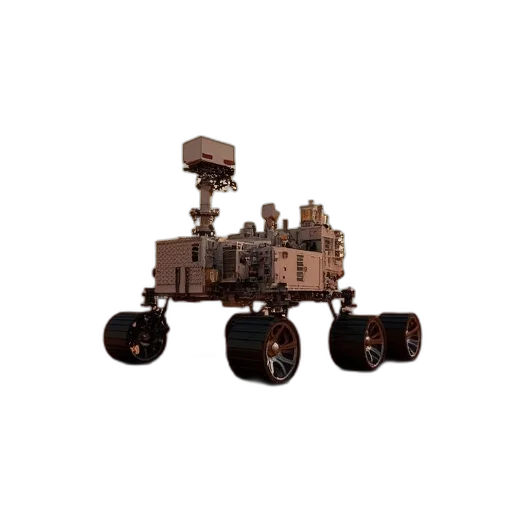 robot, car, weapon, 3d render transparent PNG cut-out