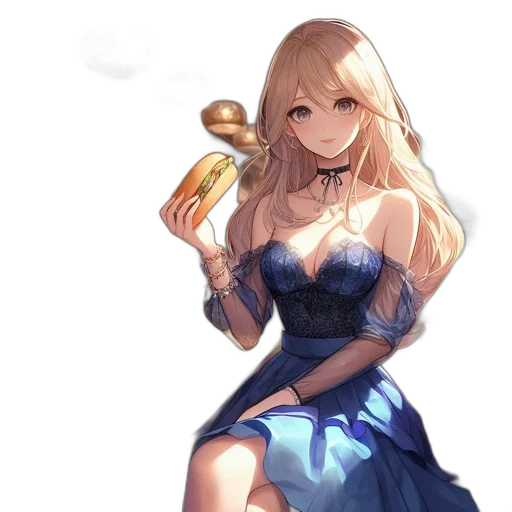 dress, crown, weapon, bottle transparent PNG cut-out
