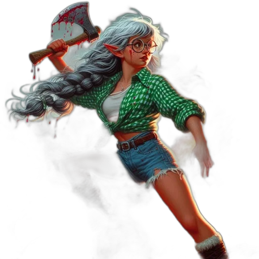 fantasy art, concept art, comic book art, pixel art transparent PNG cut-out