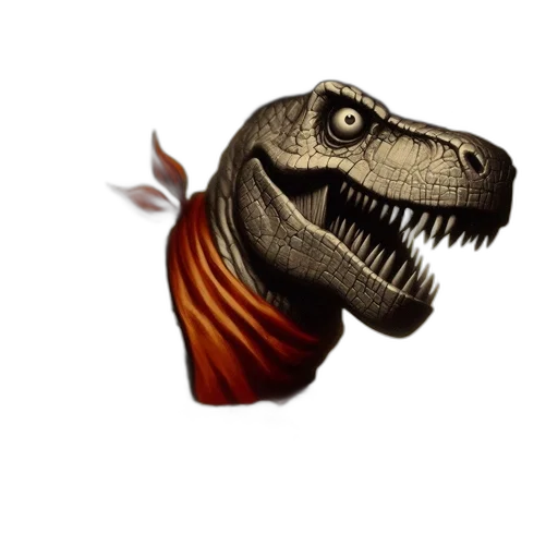animal, creature, dragon, staff transparent PNG cut-out