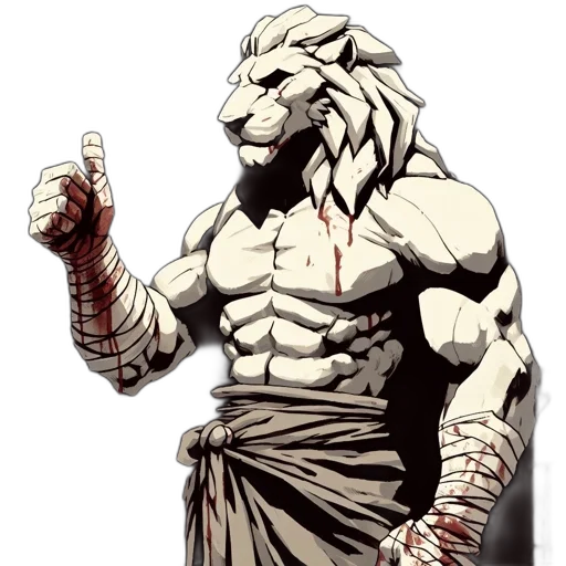 animal, staff, comic book art, concept art transparent PNG cut-out