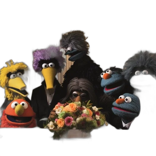 concept art, dark, sesame, street transparent PNG cut-out