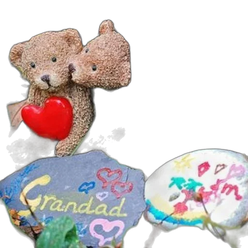 3d render, photorealistic, two, teddy transparent PNG cut-out