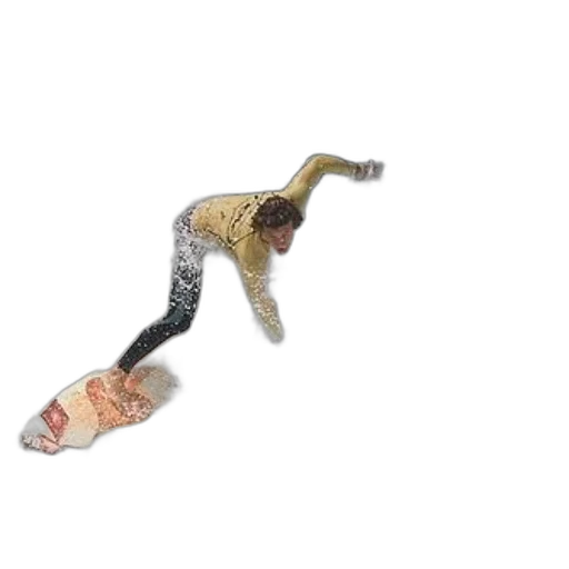 staff, creature, shoes, hair transparent PNG cut-out
