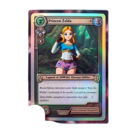 fantasy art, customized, trading, card transparent PNG cut-out