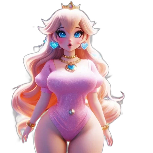 dress, 3d render, concept art, pixel art transparent PNG cut-out