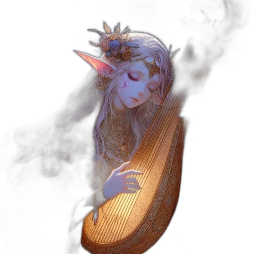 dragon, mask, staff, fantasy art transparent PNG cut-out