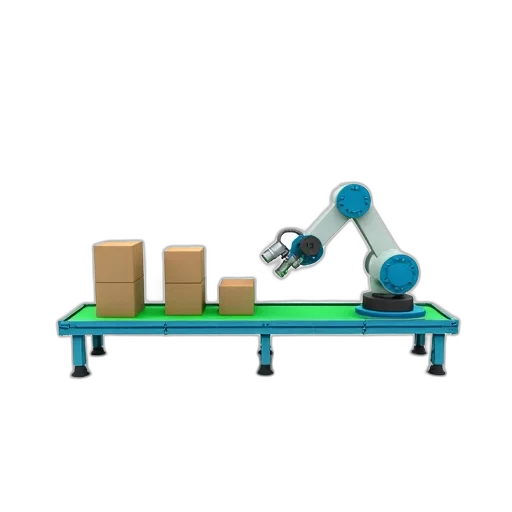 robot, furniture, 3d render, concept art transparent PNG cut-out