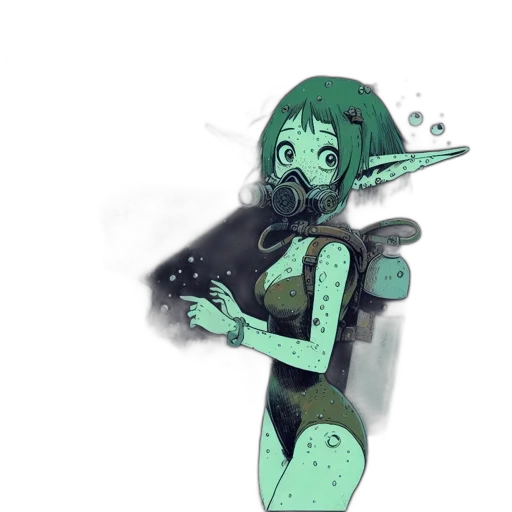 staff, weapon, dress, robot transparent PNG cut-out
