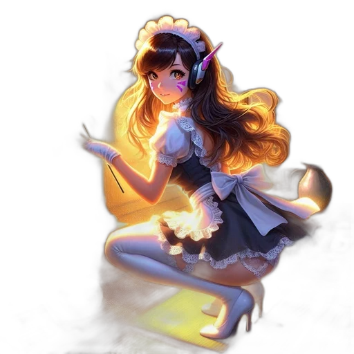 staff, dress, weapon, crown transparent PNG cut-out