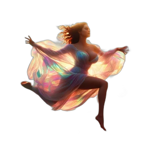 dress, concept art, fantasy art, watercolor transparent PNG cut-out