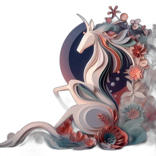 dragon, concept art, fantasy art, 3d render transparent PNG cut-out