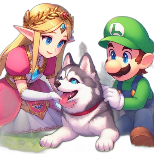 animal, crown, weapon, staff transparent PNG cut-out