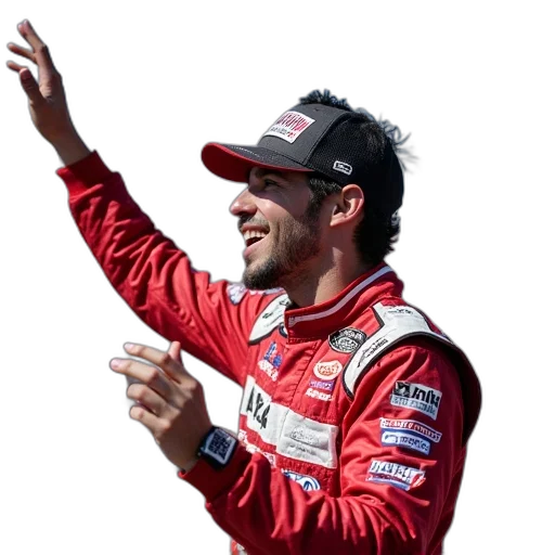 nascar, driver, kyle, larson transparent PNG cut-out