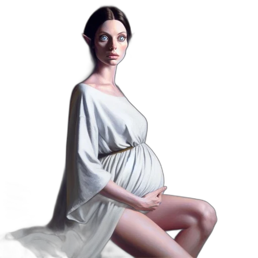 dress, photorealistic, concept art, fantasy art transparent PNG cut-out