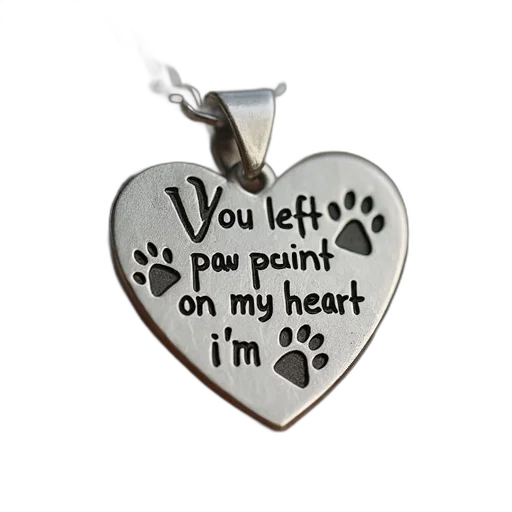 jewelry, paw, print, charm transparent PNG cut-out