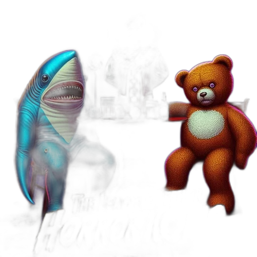 creature, animal, 3d render, concept art transparent PNG cut-out