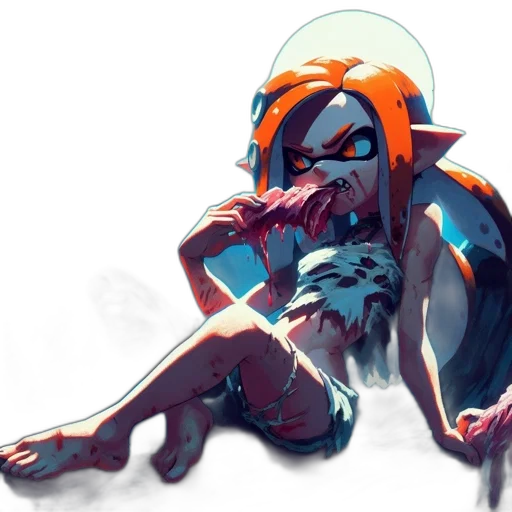 creature, mask, animal, weapon transparent PNG cut-out