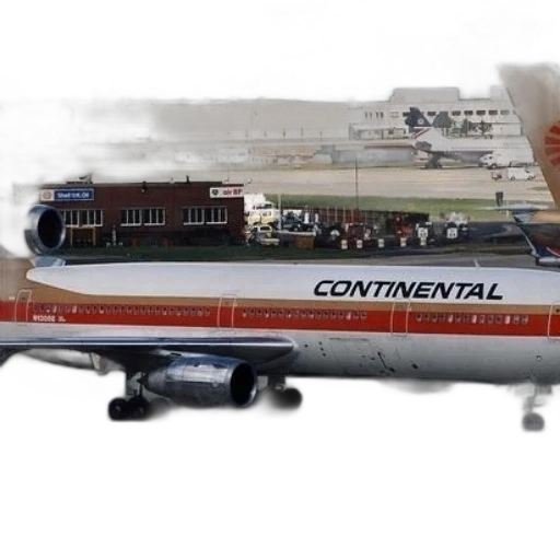 photorealistic, concept art, continental, airlines transparent PNG cut-out