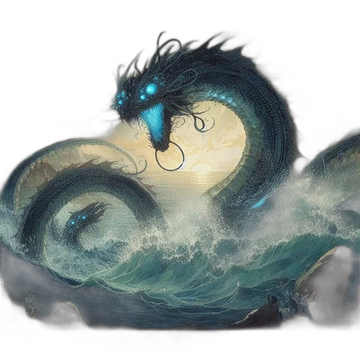 dragon, creature, mask, concept art transparent PNG cut-out
