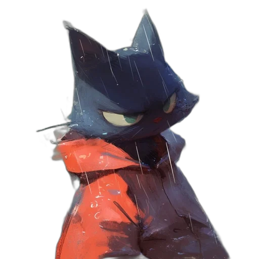 jacket, mask, animal, staff transparent PNG cut-out