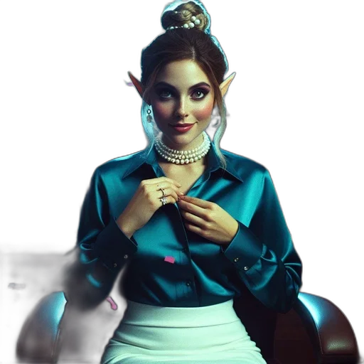 crown, dress, jewelry, staff transparent PNG cut-out