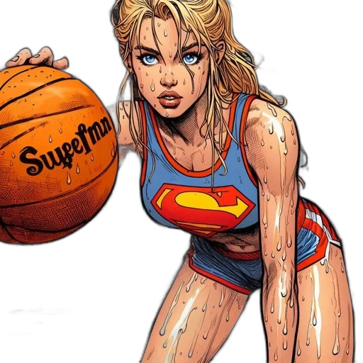 comic book art, concept art, cartoon, fantasy art transparent PNG cut-out