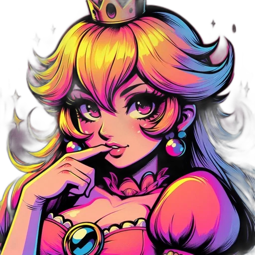 crown, anime, pixel art, fantasy art transparent PNG cut-out