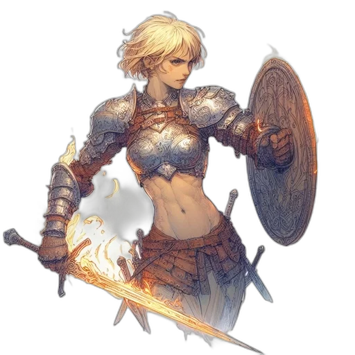 sword, weapon, staff, fantasy art transparent PNG cut-out
