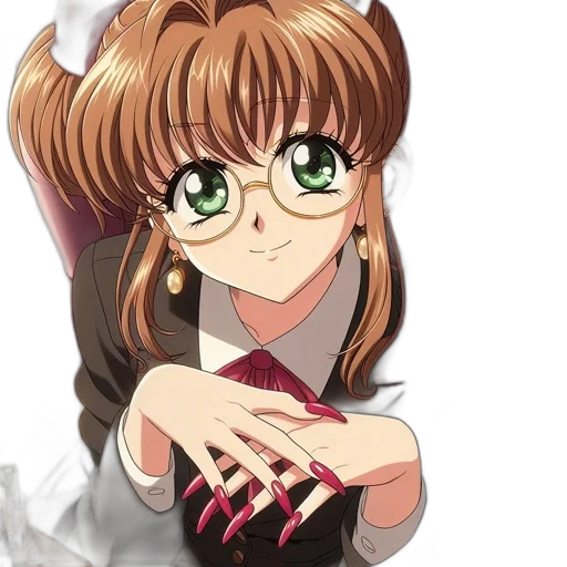 staff, jewelry, face, anime transparent PNG cut-out