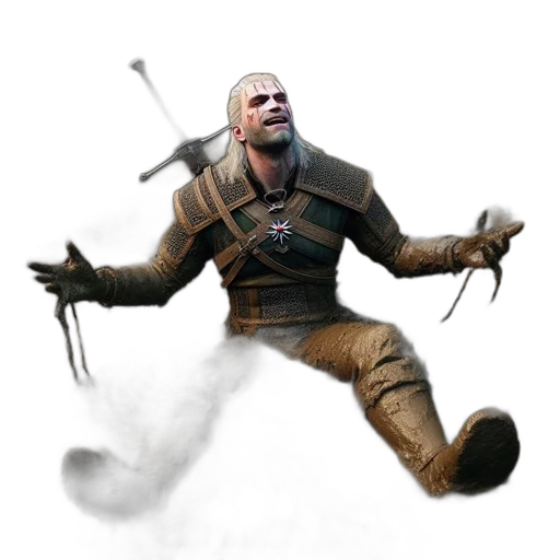 sword, weapon, staff, creature transparent PNG cut-out