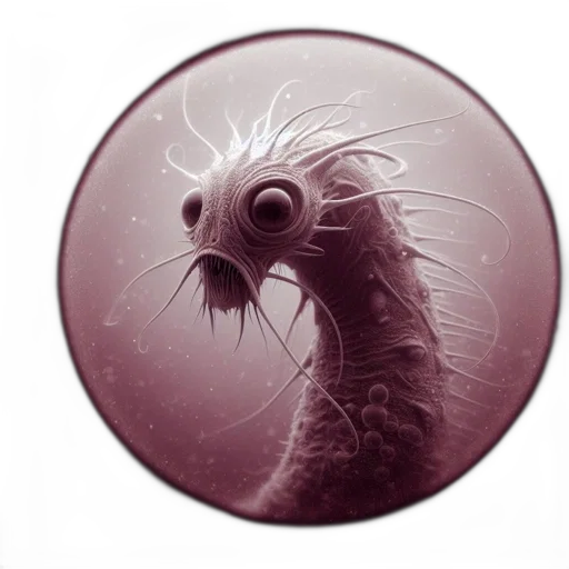creature, animal, dragon, hair transparent PNG cut-out