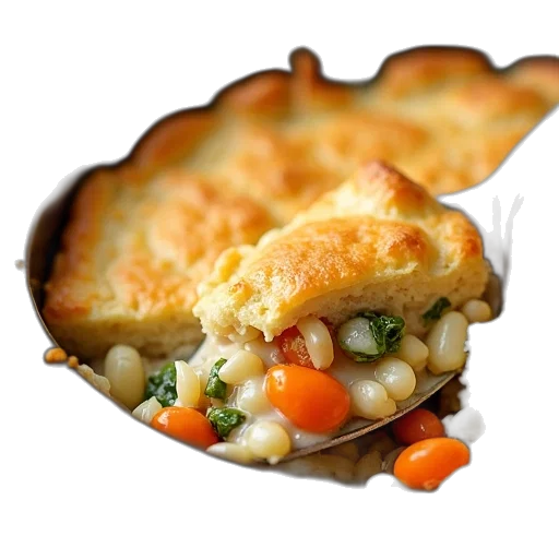 food, crown, photorealistic, 3d render transparent PNG cut-out