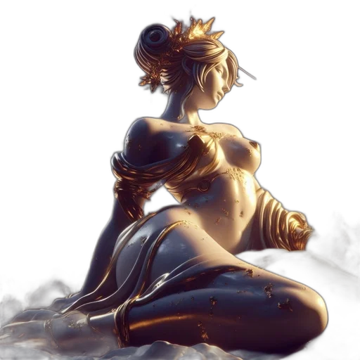 crown, dress, jewelry, concept art transparent PNG cut-out