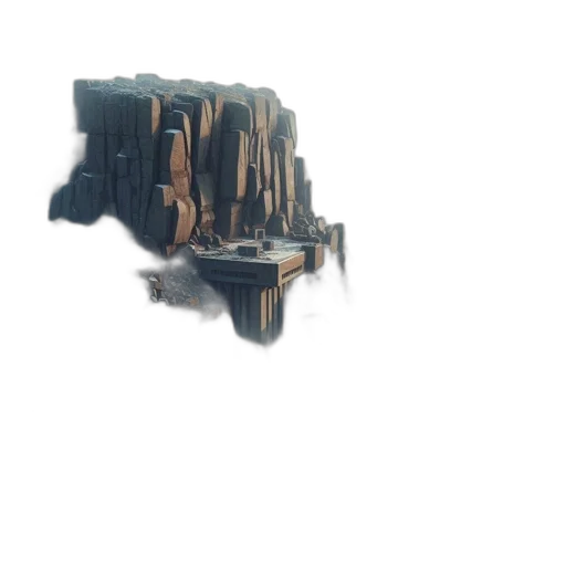 robot, crown, building, tree transparent PNG cut-out