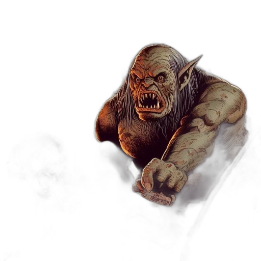 creature, face, animal, concept art transparent PNG cut-out