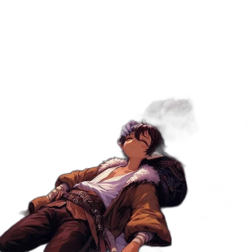 jacket, sword, weapon, dragon transparent PNG cut-out